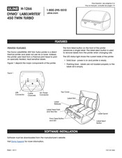 Uline DYMO LABELWRITER 450 Guia De Inicio Rapido