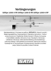 SATA SATAjet 1000 K RP Instrucciones De Servicio