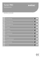 Etac Turner PRO Manual De Instrucciones