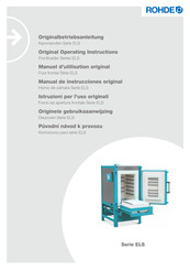 Rohde ELS Serie Manual De Instrucciones Original