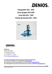 Denios SH2 Manual De Instrucciones