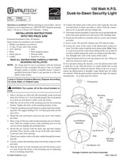 Utilitech UT-5666-AL Manual De Instrucciones