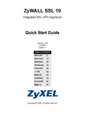 Zyxel SSL 10 Guia De Inicio Rapido