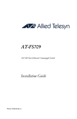 Allied Telesyn AT-FS709 Guia De Instalacion