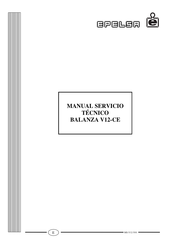 Epelsa V12-CE Manual De Servicio