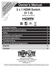 Tripp-Lite B119-302-R El Manual Del Propietario