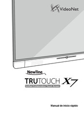 NewLine Trutouch X7 Manual De Inicio Rápido