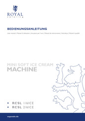 Royal Catering RCSL 1/6ICE Manual Del Usuario