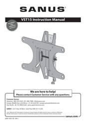 Sanus VST15 Instrucciones De Montaje