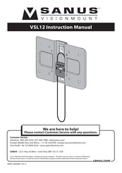 Sanus VISIONMOUNT VSL12 Manual De Instrucciones