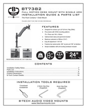 B-Tech BT7382 Instrucciones De Montaje