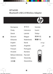 HP bt500 Manual De Instrucciones