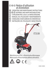 Forges des Margerides ET253B Manual De Utilización Y Mantenimiento