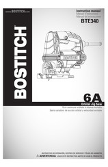 Bostitch BTE340 Manual De Instrucciones