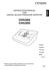 Citizen CHU304 Manual De Instrucciones