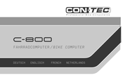 CON-TEC C-800 Manual De Instrucciones