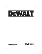 DeWalt DWE1622K Traducido De Las Instrucciones Originales