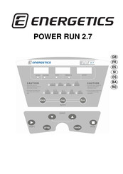 Energetics POWER RUN 2.7 Manual De Instrucciones