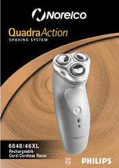 Philips Norelco Quadra Action 6848 Manual De Instrucciones