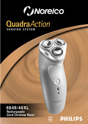 Philips Norelco Quadra Action 6846XL Manual De Instrucciones