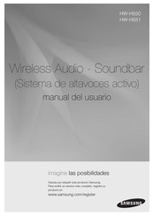 Samsung HW-H551 Manual Del Usuario