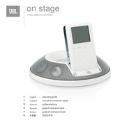 JBL On stage Manual De Instalación Rápida