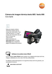 testo 885 Guía Rápida