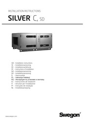 Swegon SILVER C Instrucciones De Instalación