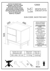 MARCKERIC 12959 Manual De Instrucciones