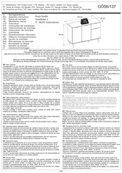 finori GÖ56/137 Instrucciones De Montaje