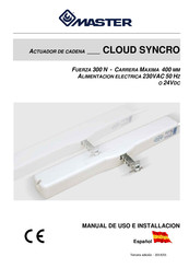 Master CLOUD SYNCRO 230V Manual De Uso E Installacion