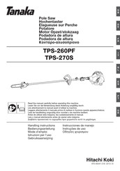 Hitachi Tanaka TPS-270S Instrucciones De Manejo