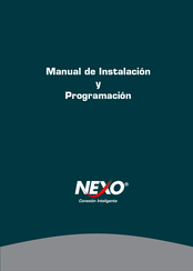 Nexo MF616 Manual De Instalación Y Programación