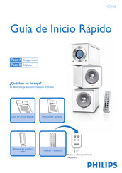 Philips MC108/85 Guia De Inicio Rapido