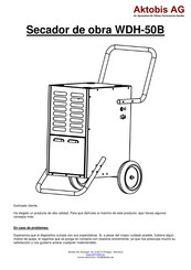 Aktobis WDH-50B Manual De Instrucciones