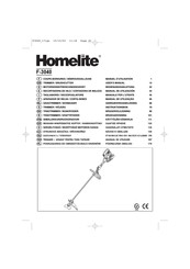 Homelite F-3040 Manual Del Usuario