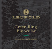 Leupold Green Ring Manual Del Usuario