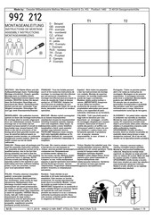 Oeseder Möbelindustrie 992 212 Manual De Instrucciones