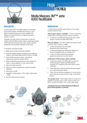 3M 6000 Serie Hoja Técnica