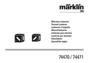 marklin 74470 Manual De Instrucciones