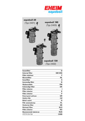 EHEIM 2401 Manual Del Usuario