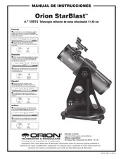 Orion StarBlast 10015 Manual De Instrucciones