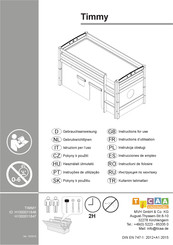 Ticaa Timmy H1000011846 Instrucciones De Empleo