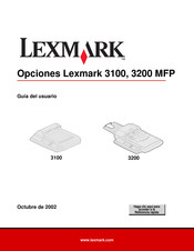 Lexmark 3200 MFP Guia Del Usuario