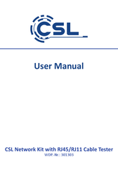 CSL 301303 Manual Del Usuario