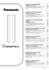 Panasonic TY-SP65P7W-K Instrucciones De Instalación