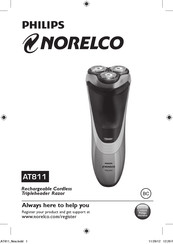 Philips Norelco Aquatec AT811/97 Manual De Instrucciones