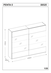 Moebelix PENTA 5 58525 Manual De Instrucciones