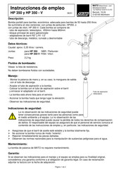 Mato HP350 Instrucciones De Empleo