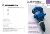 dosatron DIA 2F Manual De Utilización